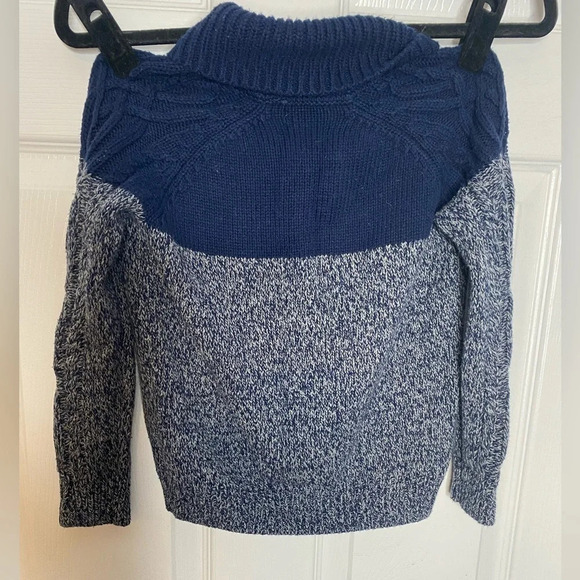 RUMI AND RYDER Grandpa Style Knit Button-Front Sweater with Collar Size XS 4/5) - Picture 3 of 5